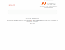 Tablet Screenshot of jahan.net